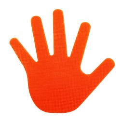 164 Markierungshand aus rutschfestem Material 18 x 18 cm