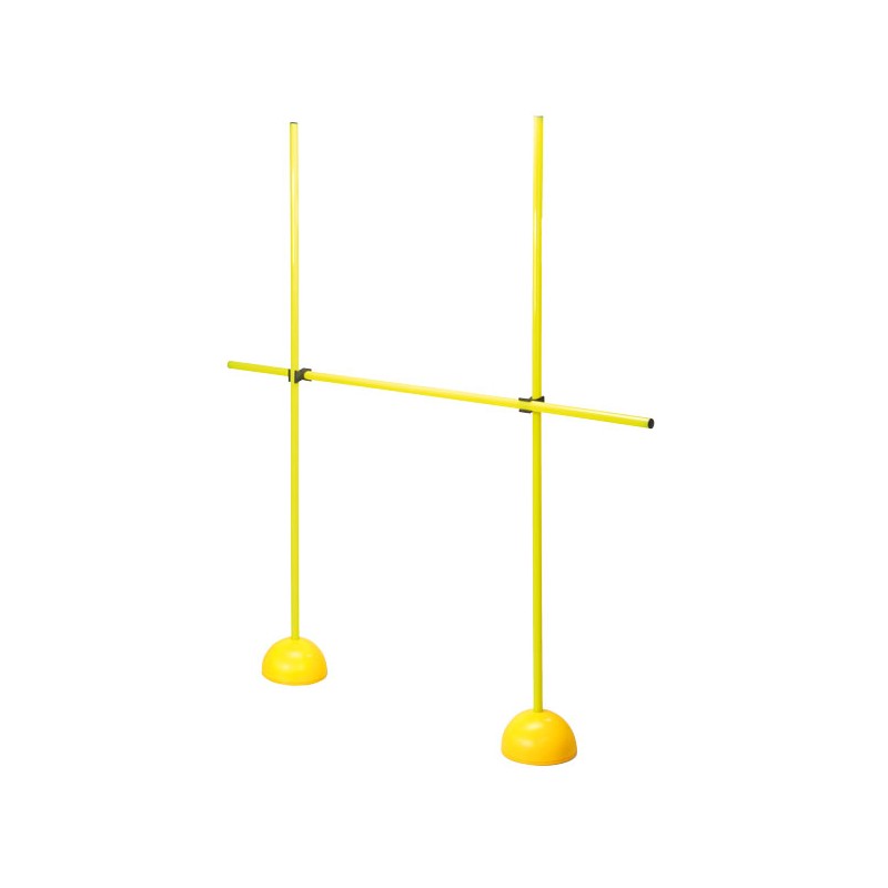 59010 Übungshilfe-Set Klein bestehend aus: 2 mit Sand befüllbaren Halbkugelfüssen 2 Stangen  160 1 Stange  100 cm und 2 Klemmgel