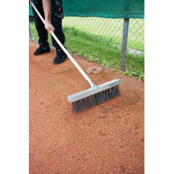 16043 Stahlbesen schmal Borsten Flachstahldraht