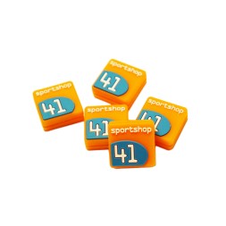 57212 Quadratische Dämpfer mit eigenem Logo Mindestbestellmenge 1000 Stück