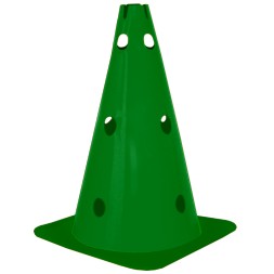 55165 Markierungskegel gelocht 15 Farbe grün