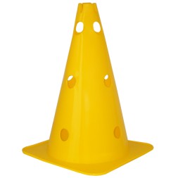 55155 Markierungskegel gelocht 15 Farbe gelb