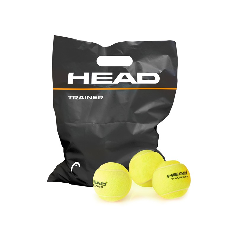 51260 Balles de tennis *HEAD* Trainer, sac à 72 balles