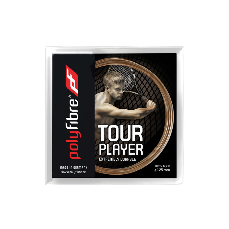 60105 Tennissaite POLYFIBRE Tour Player Länge 12.2 m  1.25 mm