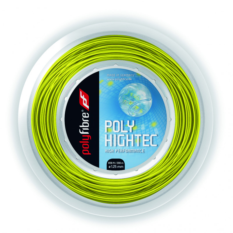 60404 Tennissaite POLYFIBRE Poly Hightec Rolle  200 m  1.20 mm