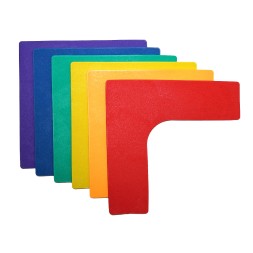 55322 Markierungsecken Set  6 Farben