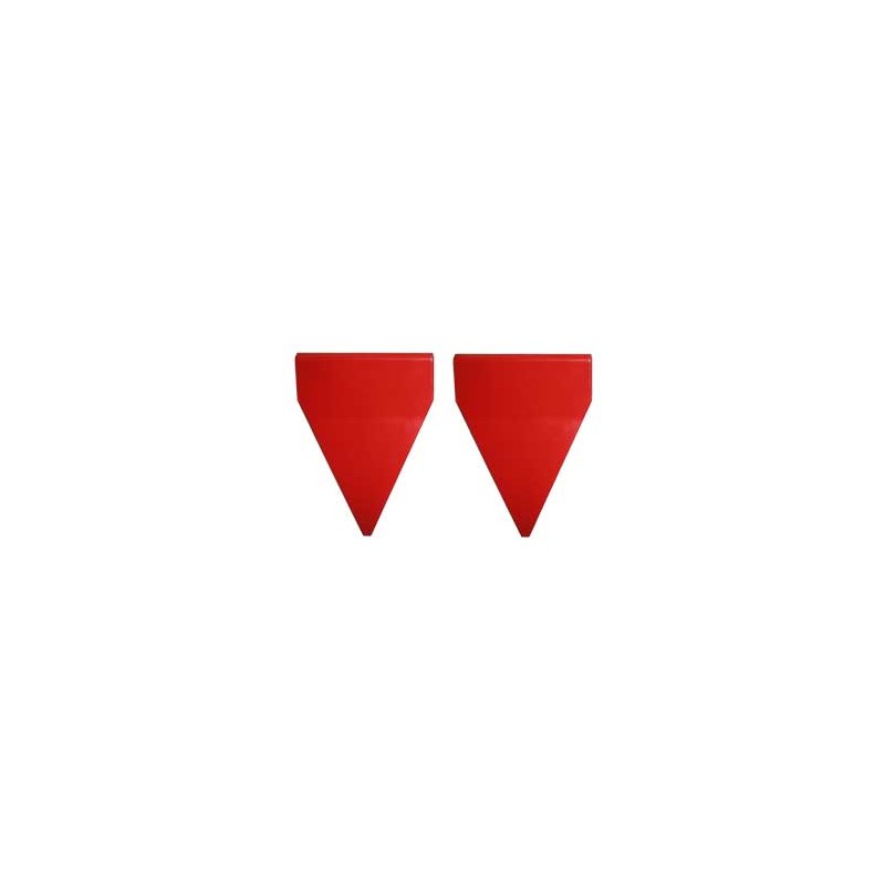 20022 Aludreieck zu Spielstandsanzeiger STAMM rot