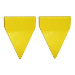 20023 Aludreieck zu Spielstandsanzeiger STAMM gelb