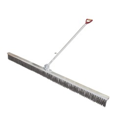 01045 Abziehbesen 200 cm Besatz Flachstahldrahtborsten