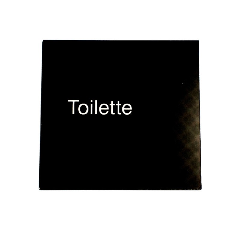 06086 Türschild Toilette