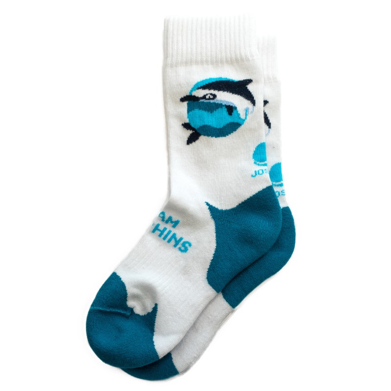 70108 Socken Team Dolphins Grösse 29-31 6-8 Jahre