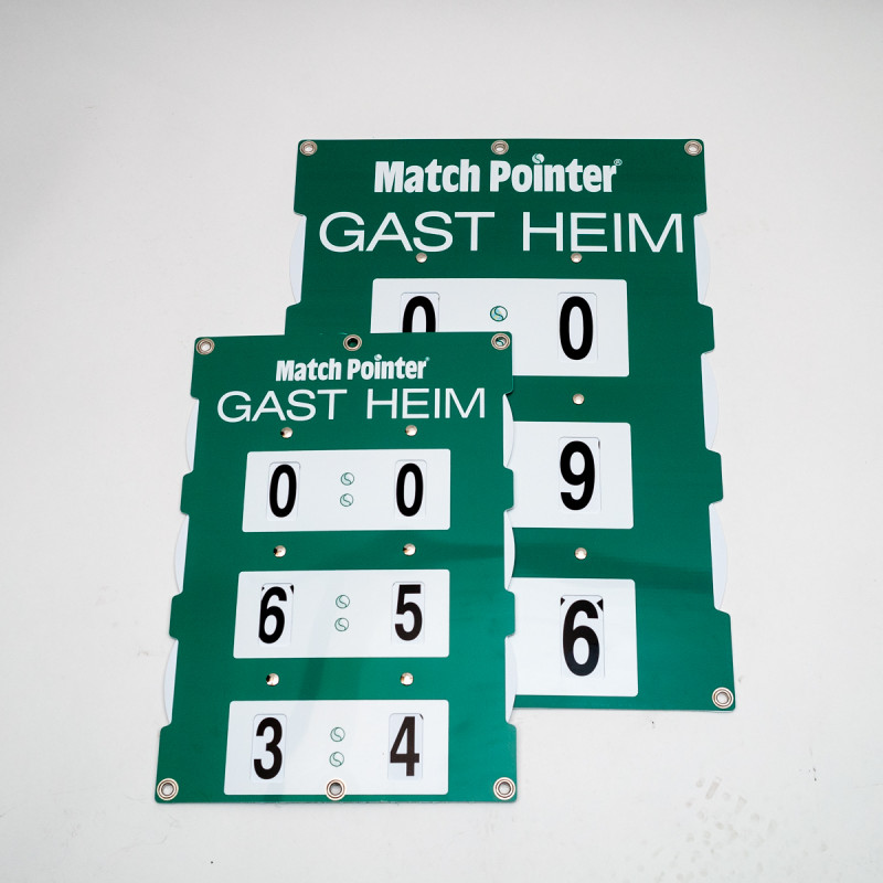 20040 Spielstandsanzeiger MATCH POINTER Modell M Grösse 46 x 65 cm