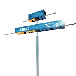 20010 Spielstandsanzeiger TENNIS-SCORE mit Wunschbeschriftung blau