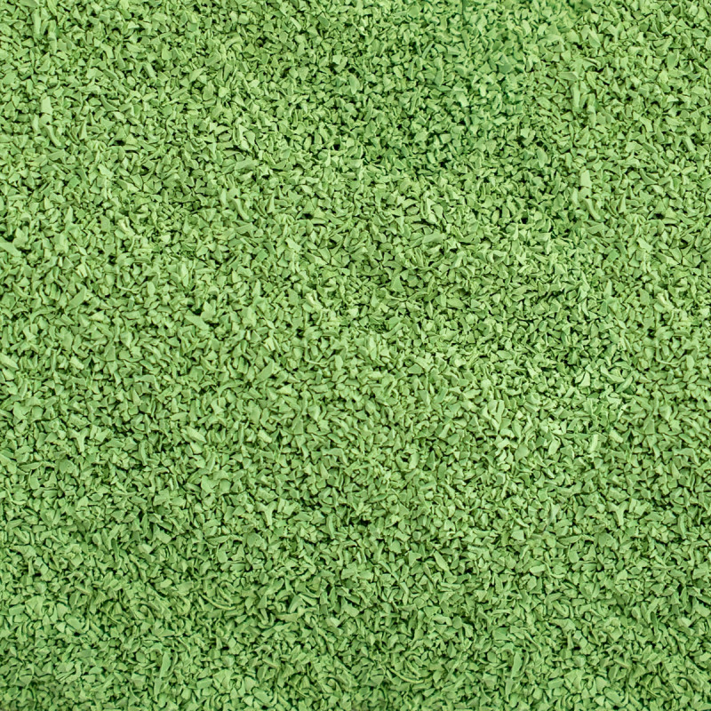 26037 Tennis Slide granules de gomme, couleur vert clair (Prix au kg)