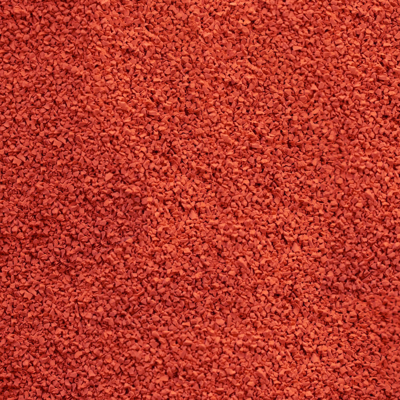 26040 Tennis Slide granules de gomme, couleur rouge (Prix au kg)