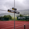 20005 Netzpfosten-Halterung zu Spielstandsanzeiger TENNIS-SCORE