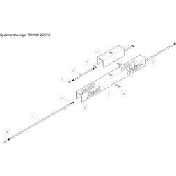 20033 Bremsschraube zu TENNIS-SCORE und STAMM
