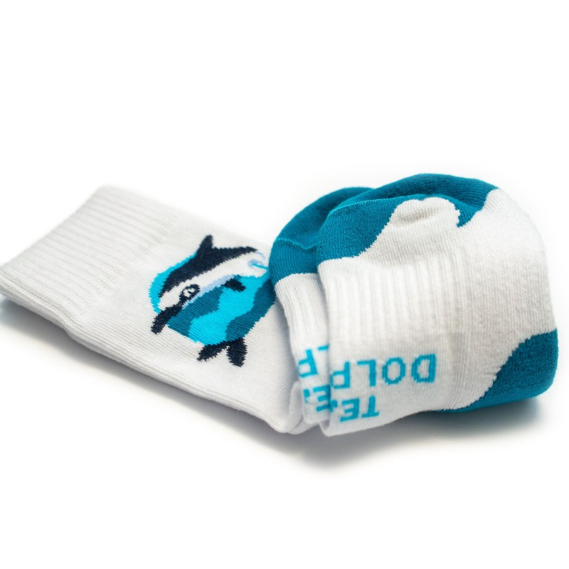 70108 Socken Team Dolphins Grösse 29-31 6-8 Jahre