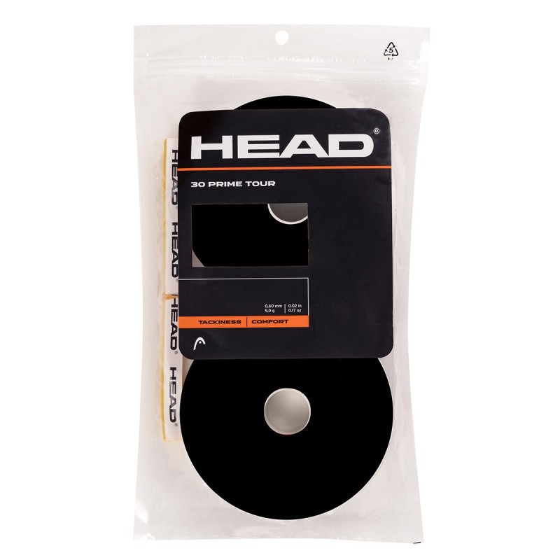 58524 Griffbänder HEAD Prime Tour Farbe schwarz