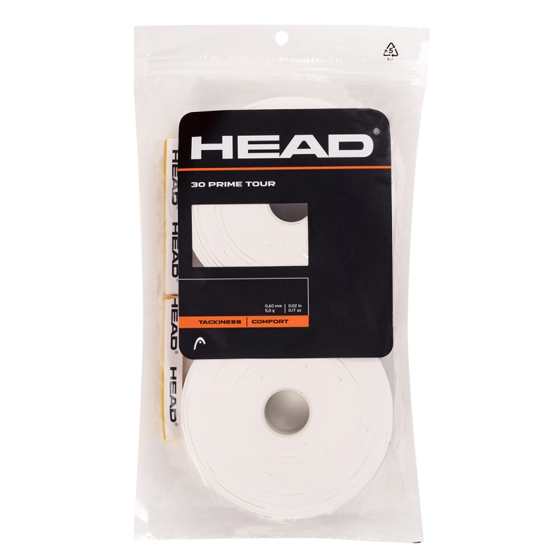 58522 Griffbänder HEAD Prime Tour Farbe weiss