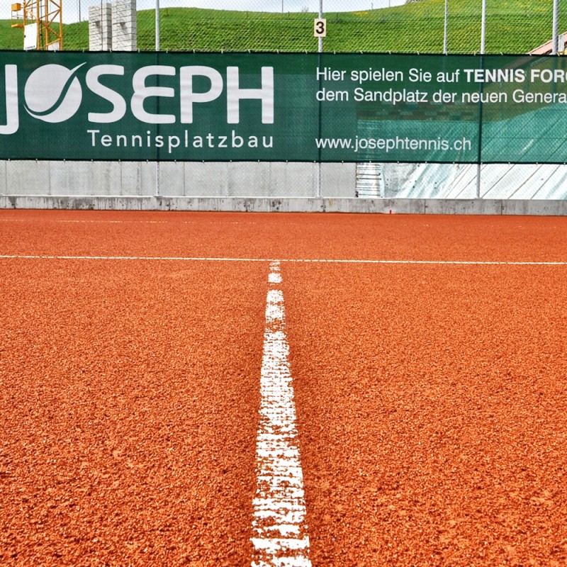 29002 Tennisblende unbedruckt dunkelgrün Grösse 2.00 x 6.00 m