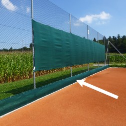 29029 Sandstopp-Blende unbedruckt 0.9 x 18.0 Farbe dunkelgrün