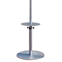 20085 Standfuss mit Tablar zu M-SCORE inkl Standrohr