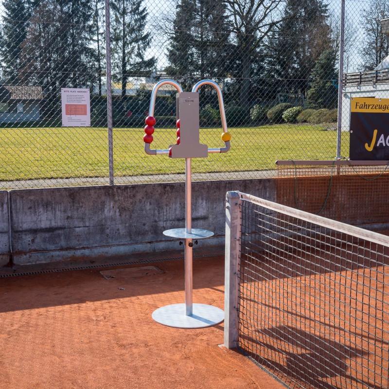 20085 Standfuss mit Tablar zu M-SCORE inkl Standrohr