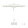 03305 Sonnenschirm Glatz Fortino Pro quadratisch 200 x 200 cm weiss