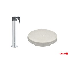 03370 Betonsockel 70 kg inkl. Standrohr von Glatz