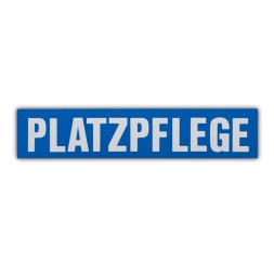06548 Magnetschild PLATZPFLEGE 30 x 120 mm