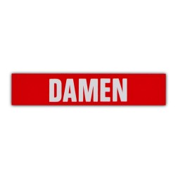 06549 Magnetschild DAMEN 30 x 120 mm