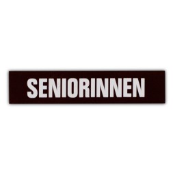 06553 Magnetschild SENIORINNEN 30 x 120 mm
