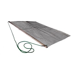 22005 Schleppnetz ALU mit Spezialschiene Grösse 200 x 120 cm