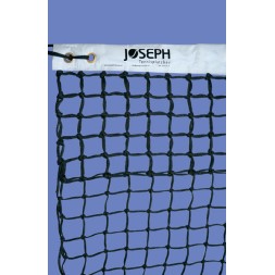 25040 Tennisnetz TOP 3.4 mm stark geknotet mit 6 Doppelreihen mit PVC Netzeinfassung