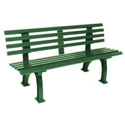 03010 Sitzbank FREIBURG Länge 150 cm Farbe grün